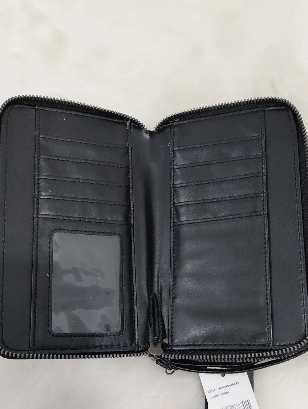 Ed Hardy Wallet Double Zip